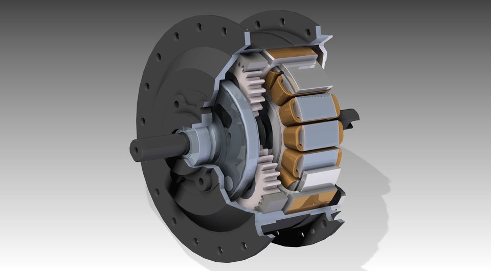 brushless electric motor