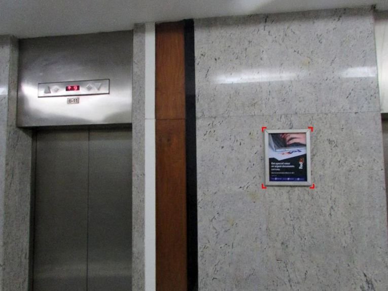 lift advertising frames