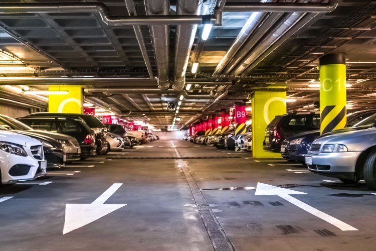 Techniques in Dock Square Parking Garage